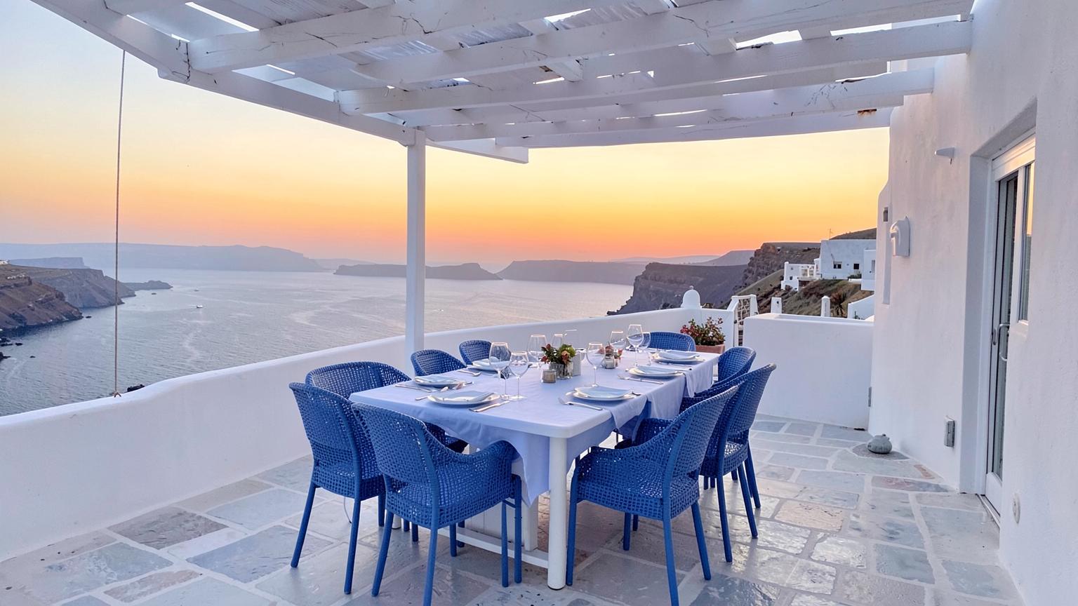 Sunset pergola